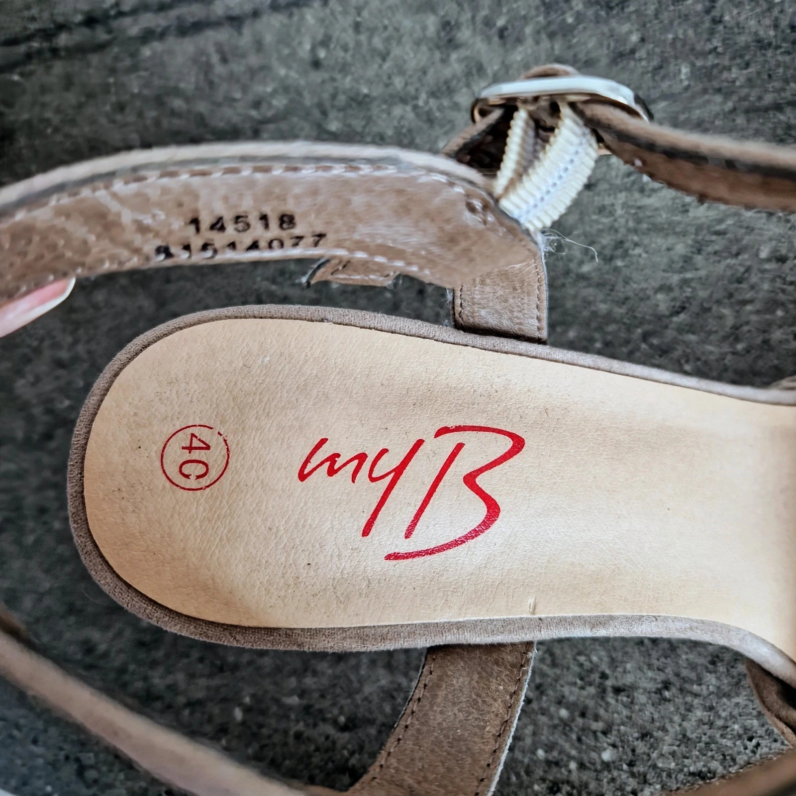 My B zomerschoenen met hak Maat 40 📤 – photo 4